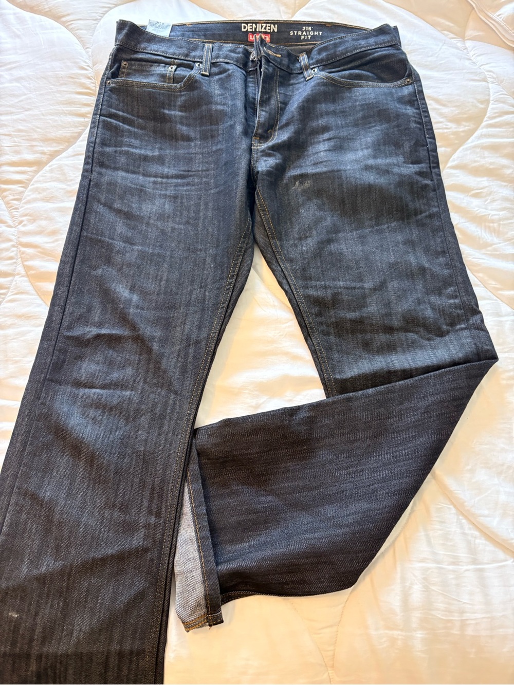 Levi's Men's Straight Jeans in Dark Indigo